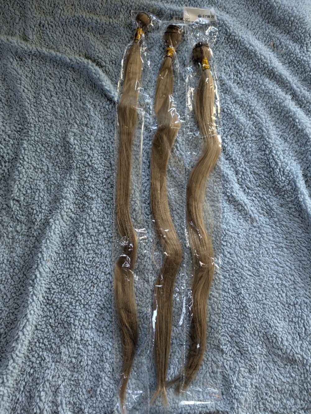 Long Blonde Hair Extension Bundle